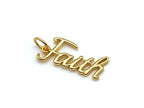 Faith Word Pendant