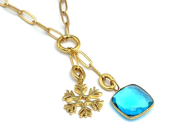 Snowflake Star Pendant