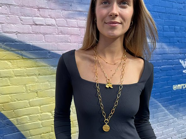 World Map Globe Medallion