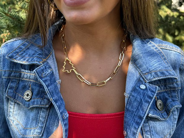 Designer Xmas Tree Clasp