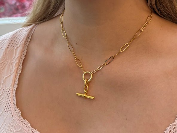 Toggle Clasp Pendant