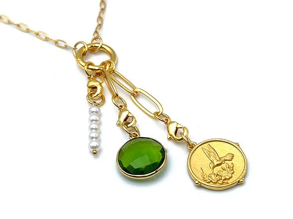 Graceful Hummingbird Pendant