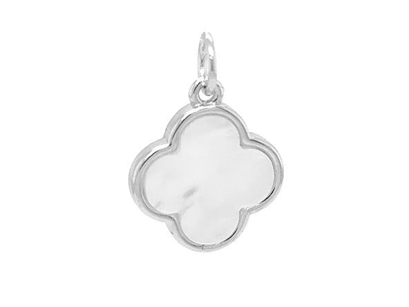 Quatrefoil Mother of Pearl Pendant