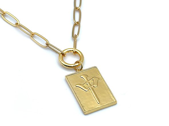 Mahjongg Red Dragon Pendant | LINK, design your own