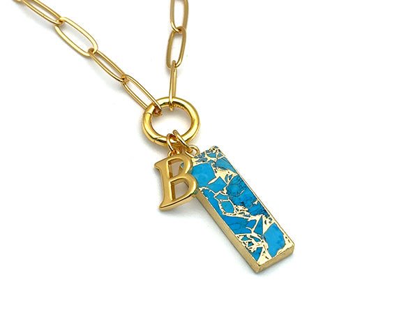 Artistic Rectangle Bar Pendant | LINK, design your own