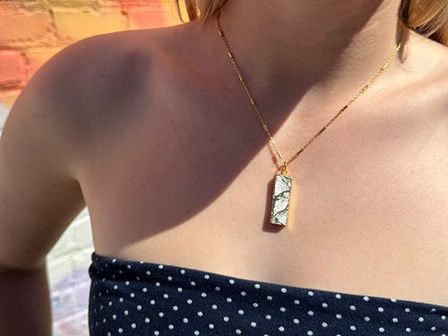 Artistic Rectangle Bar Pendant | LINK, design your own