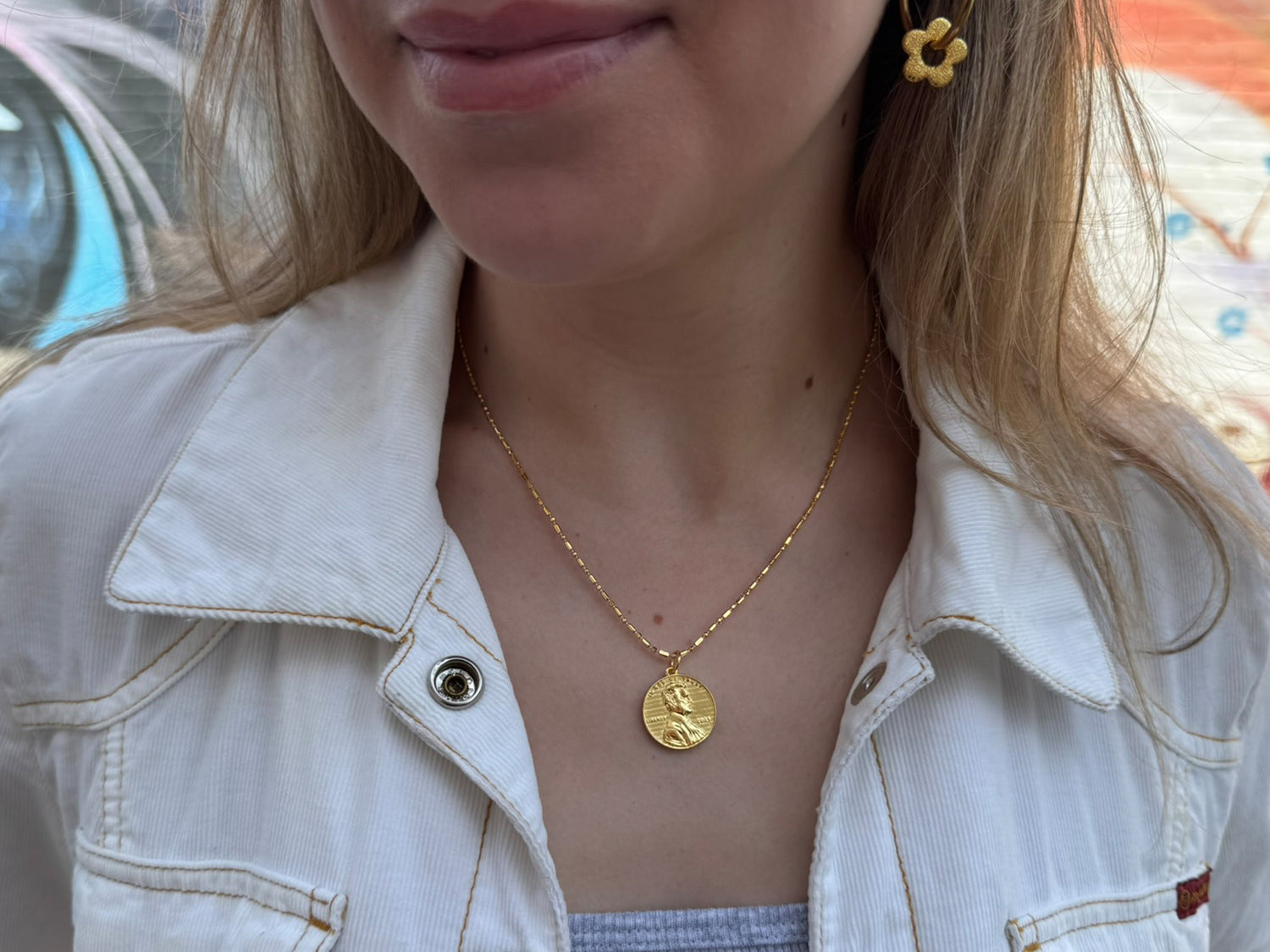 Lucky Penny Coin Pendant