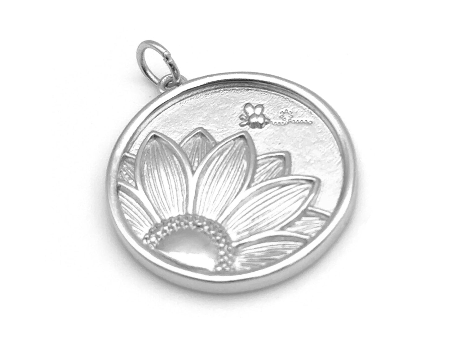 Sunny Sunflower Bee Pendant | LINK, design your own
