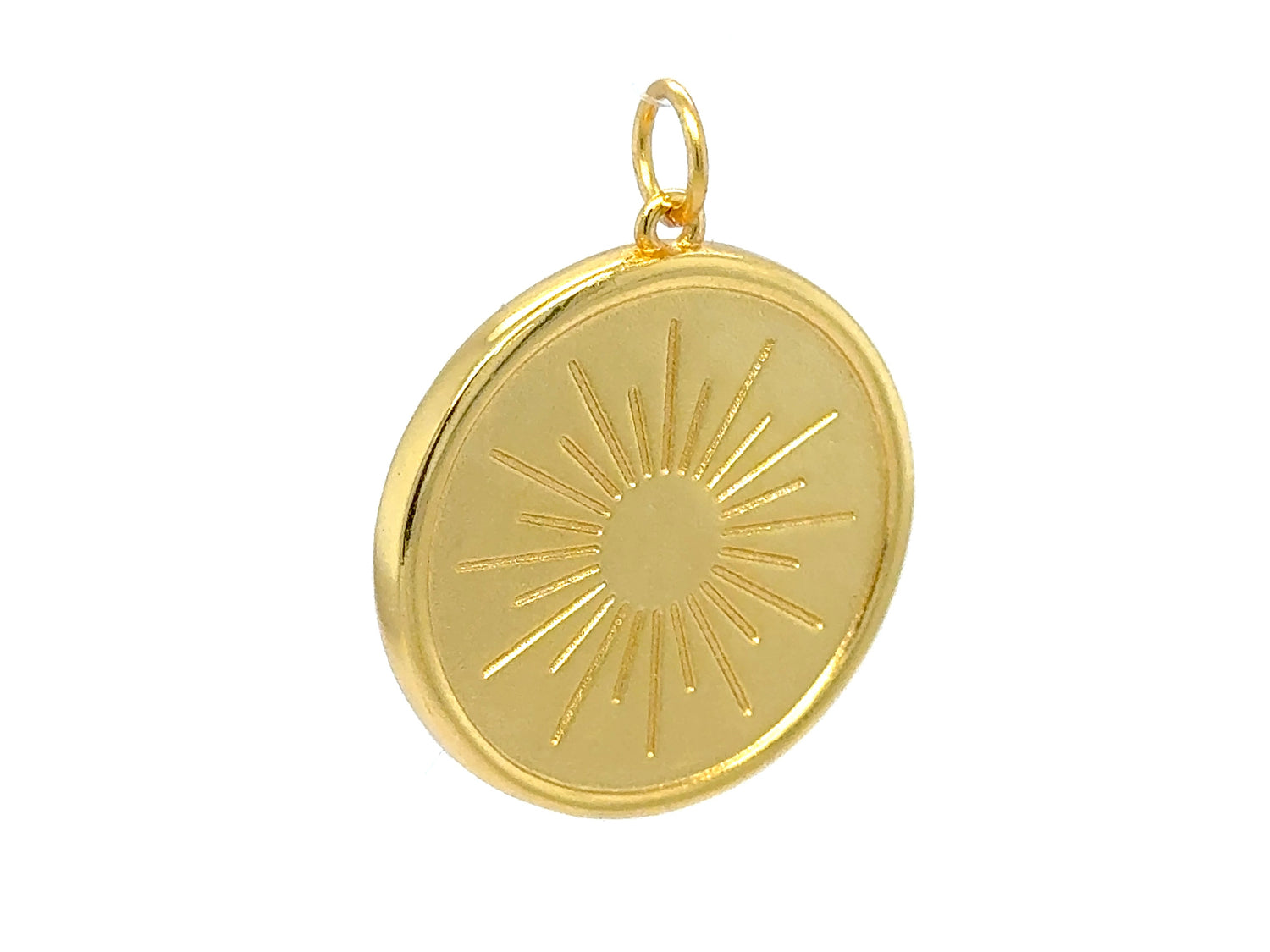 Sunny Sunflower Bee Pendant