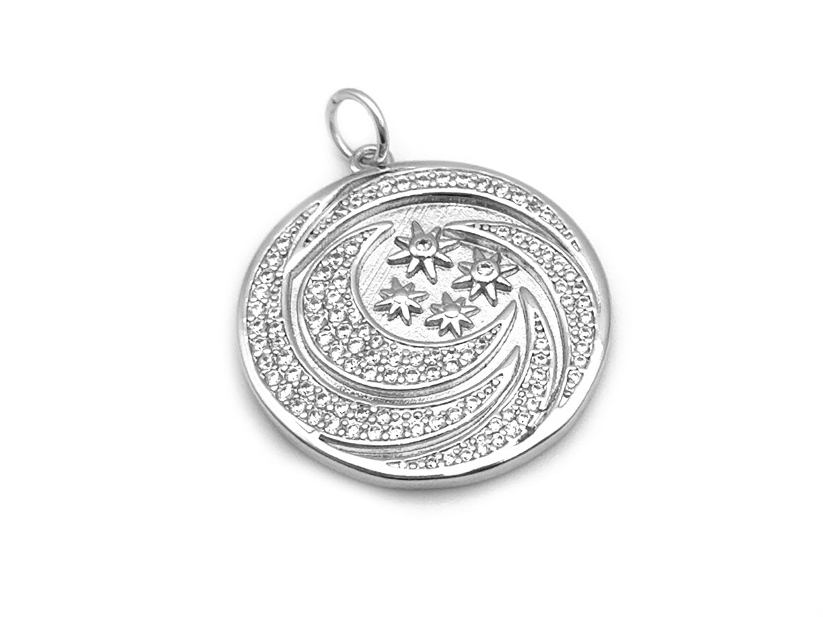 Starlit Moon Pendant