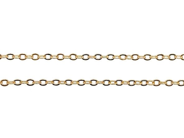 Sparkling Delicate Rolo Chain | LINK, design your own