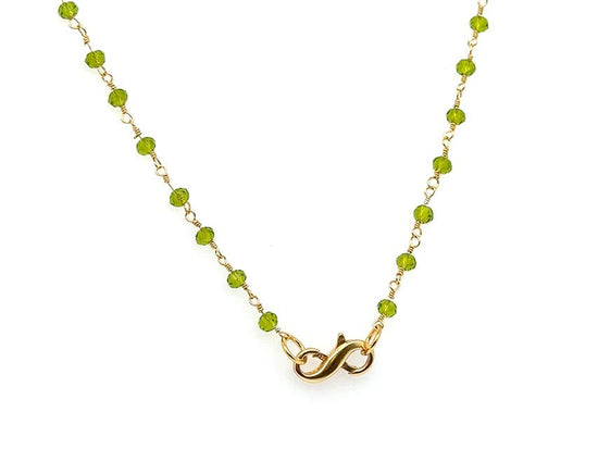 Peridot Rosary Chain | LINK, design your own