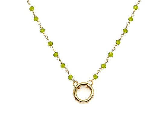 Peridot Rosary Chain | LINK, design your own