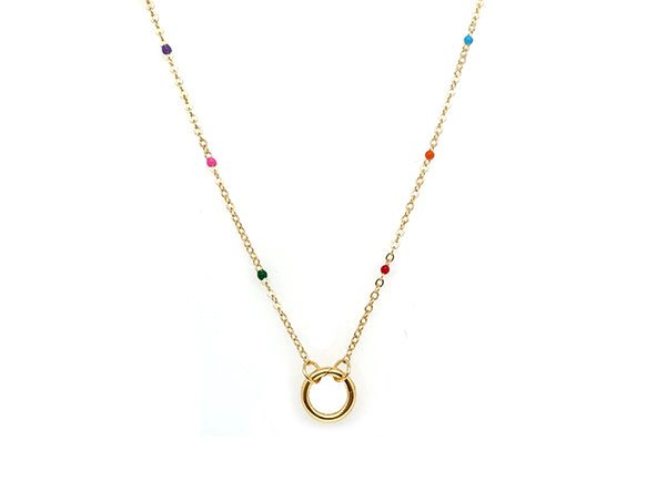 Vibrant Rainbow Chain | LINK, design your own