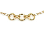 Triple Clasp Paperclip Chain