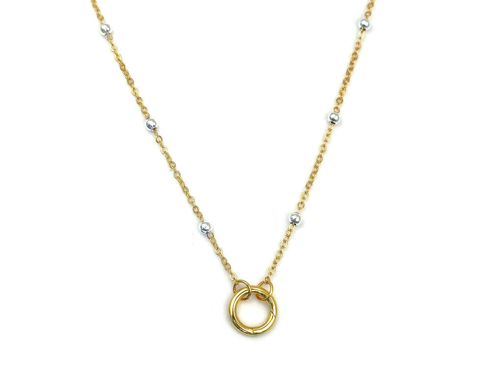 Set #2: Mixed Metal Satellite Chain Link Celestial Radiance