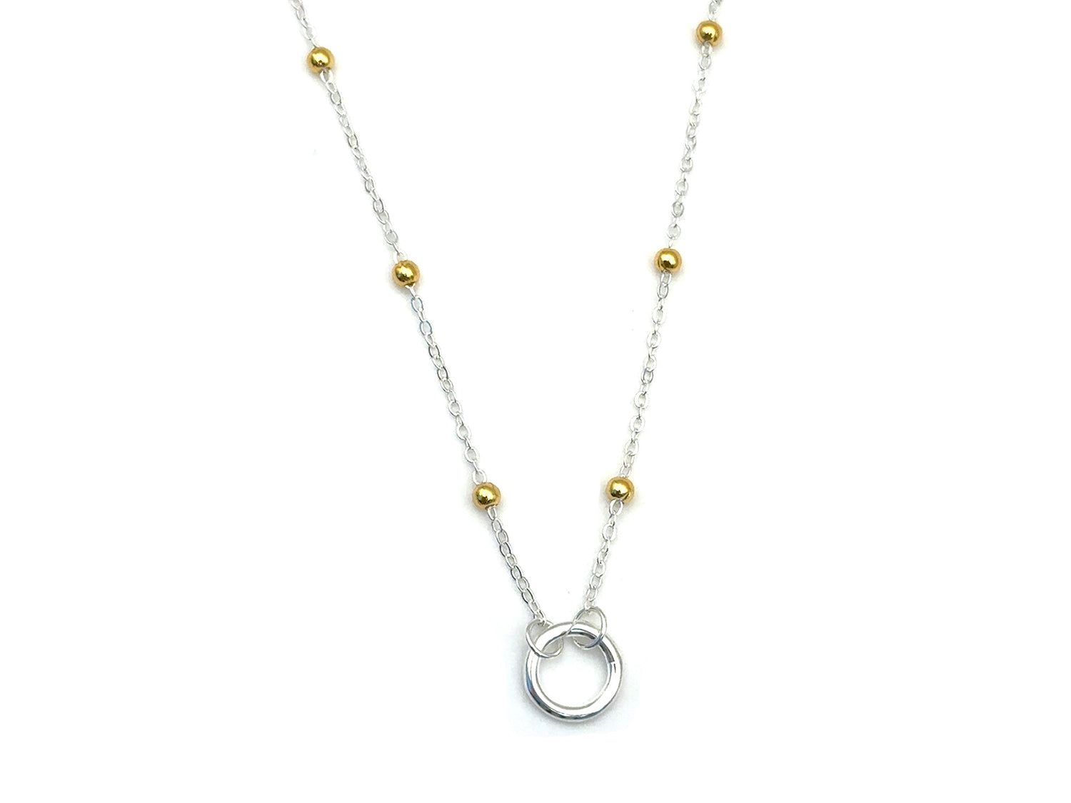 Mixed Metal Satellite Chain | LINK, design your own