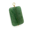 Vintage | Green Aventurine Rectangle Pendant | LINK, design your own
