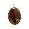 Vintage | Brown Dragon Vein Pendant | LINK, design your own