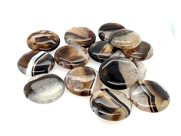 Vintage | Brown Banded Agate | LINK, design your own