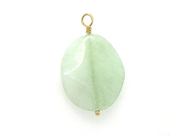 Vintage | Mint Green Calcite Pendant | LINK, design your own