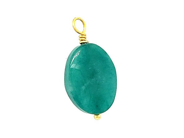 Vintage | Green Chalcedony | LINK, design your own