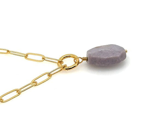 Vintage | Lepidolite Pendant | LINK, design your own