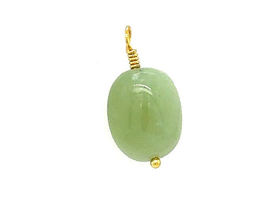 Vintage | Green Aventurine Pendant | LINK, design your own