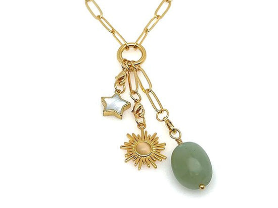 Vintage | Green Aventurine Pendant | LINK, design your own