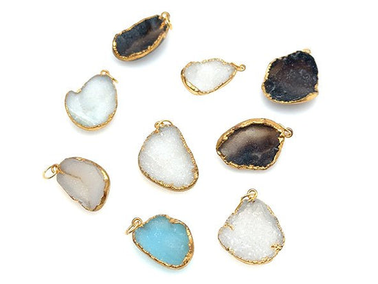 Treasure Box | Druzy Agate Rock Pendant | LINK, design your own