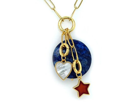 Vintage | Lapis Lazuli Circle