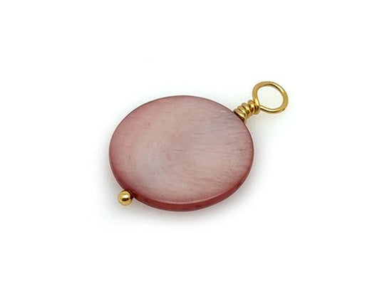 Vintage | Pink Shell Pendant