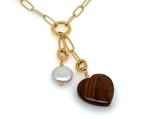 Vintage | Zebra Jasper Hearts