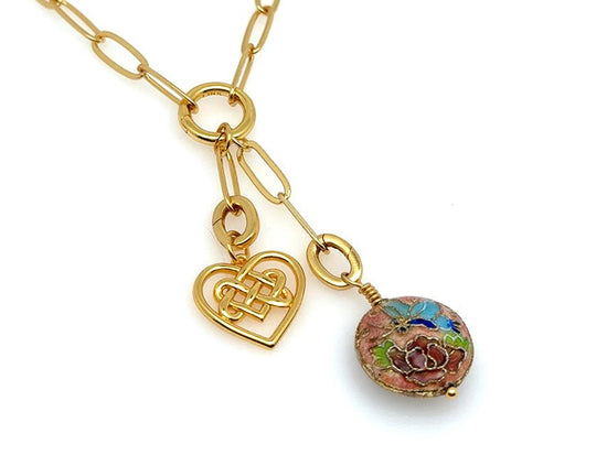 Vintage | Cloisonne Butterfly Pendant