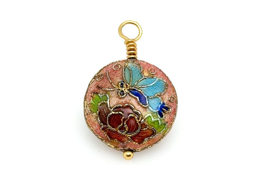 Vintage | Cloisonne Butterfly Pendant