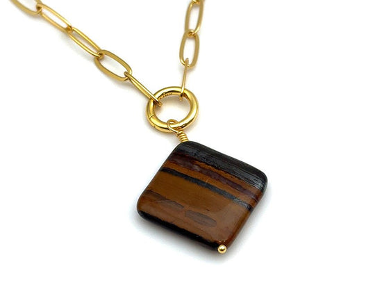 Vintage | Zebra Jasper Square