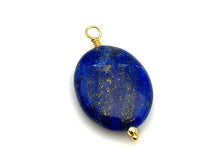 Vintage | Polished Oval Lapis Pendant | LINK, design your own