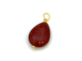 Vintage | Red Jasper Teardrop Pendant