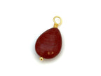 Vintage | Red Jasper Teardrop Pendant