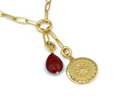 Vintage | Red Jasper Teardrop Pendant