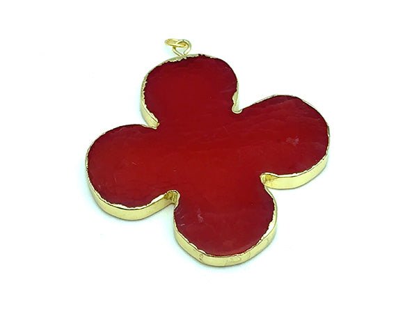 Vintage | XL Clover Quartz Pendant | LINK, design your own