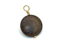 Vintage | Round Bronzite Stone Pendant