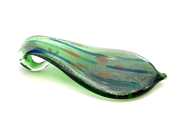 Vintage | XL Glass Teardrop Pendant