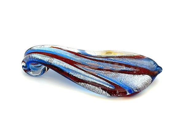 Vintage | XL Glass Teardrop Pendant