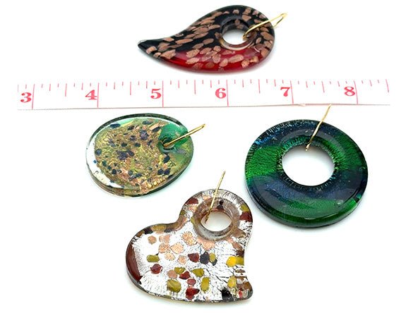 Vintage | XL Glass Assorted Shape Pendants