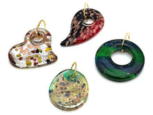 Vintage | XL Glass Assorted Shape Pendants | LINK, design your own