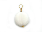 Vintage | Mother of Pearl Coin Pendant | LINK, design your own