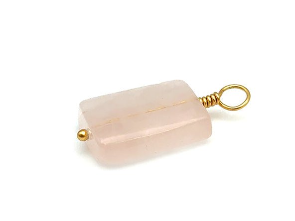 Vintage | Rose Quartz Rectangle | LINK, design your own