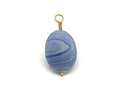 Vintage | Blue Lace Agate Pendant | LINK, design your own