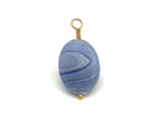 Vintage | Blue Lace Agate Pendant | LINK, design your own